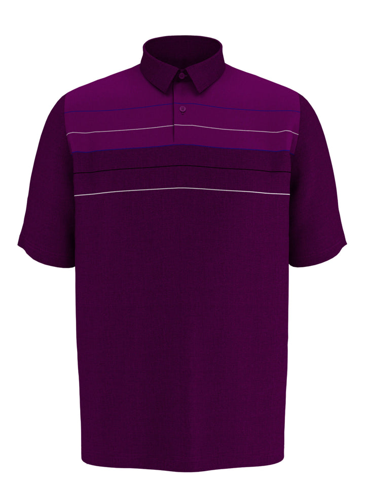 Big & Tall Jaspe Color Block Golf Polo