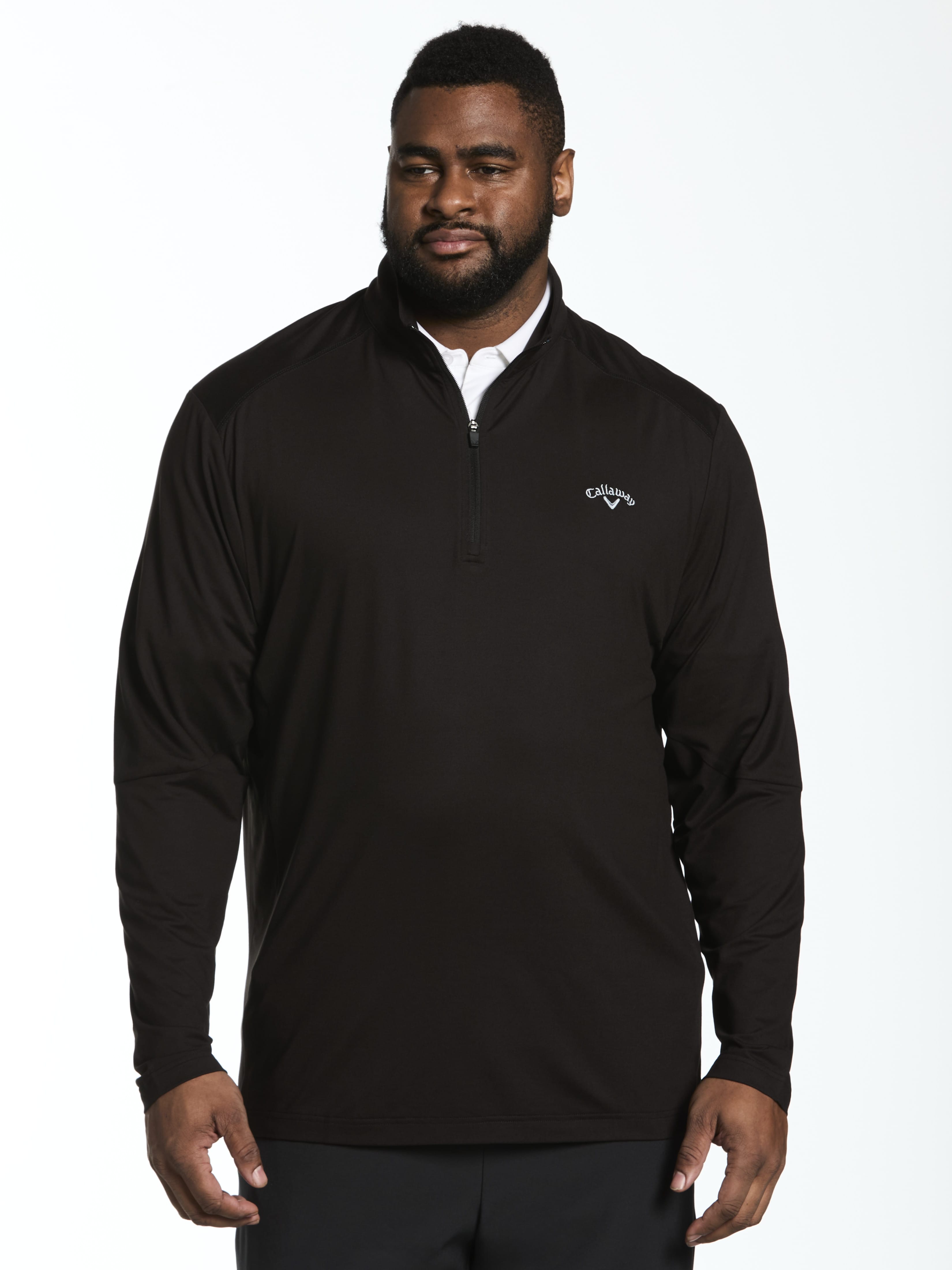 Big & Tall Lightweight Quarter Zip Pullover – Golf Apparel Shop