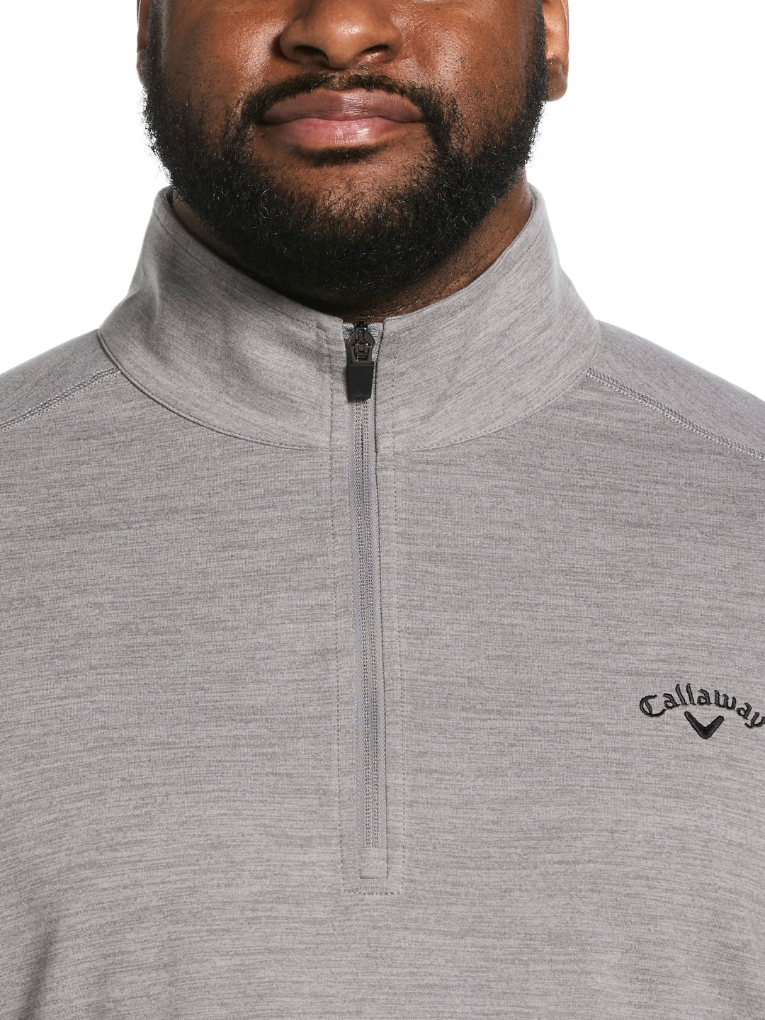 Big & Tall Lightweight Quarter Zip Pullover