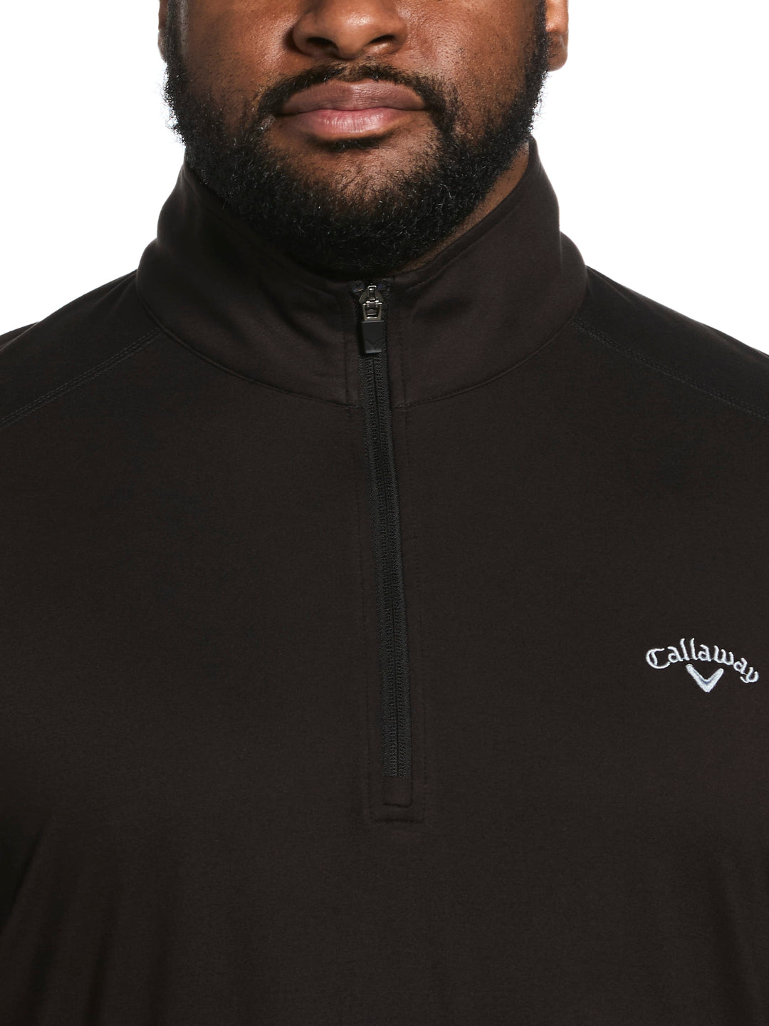 Big & Tall Lightweight Quarter Zip Pullover