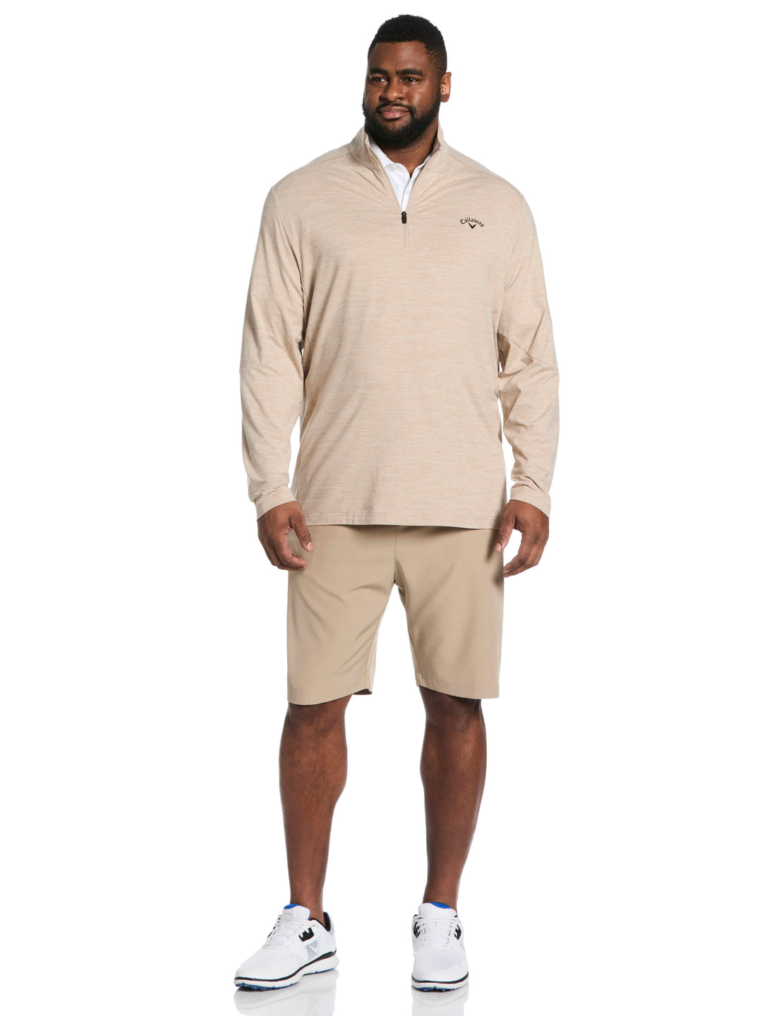 Big & Tall Lightweight Quarter Zip Pullover