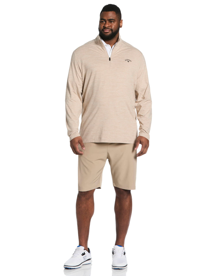Big & Tall Lightweight Quarter Zip Pullover