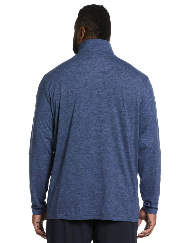 Big & Tall Lightweight Quarter Zip Pullover