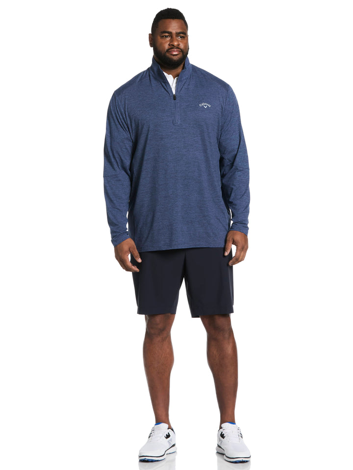 Big & Tall Lightweight Quarter Zip Pullover