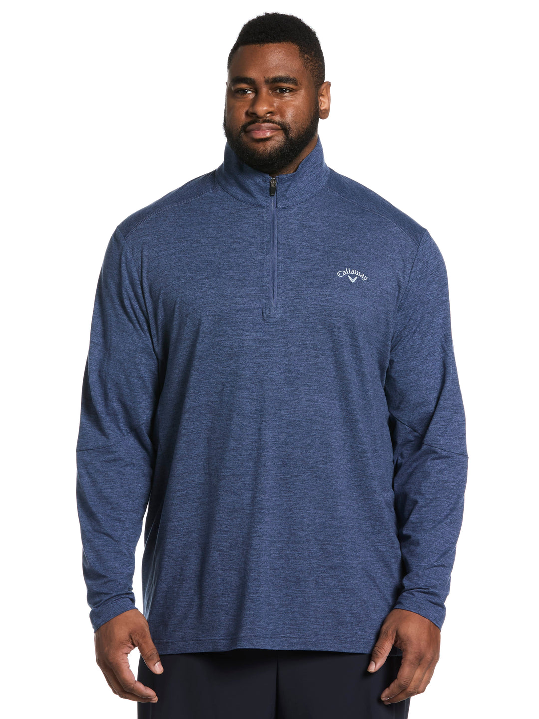 Big & Tall Lightweight Quarter Zip Pullover