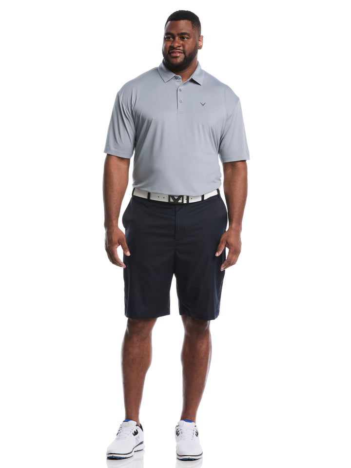 Big & Tall Micro Hex Golf Polo