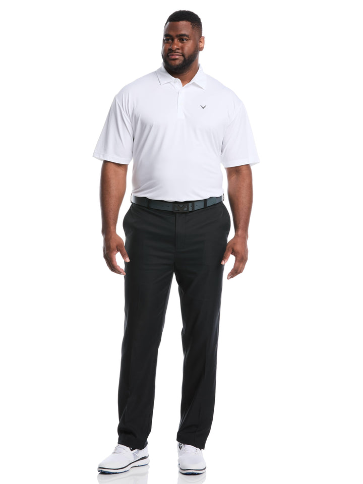 Big & Tall Micro Hex Golf Polo