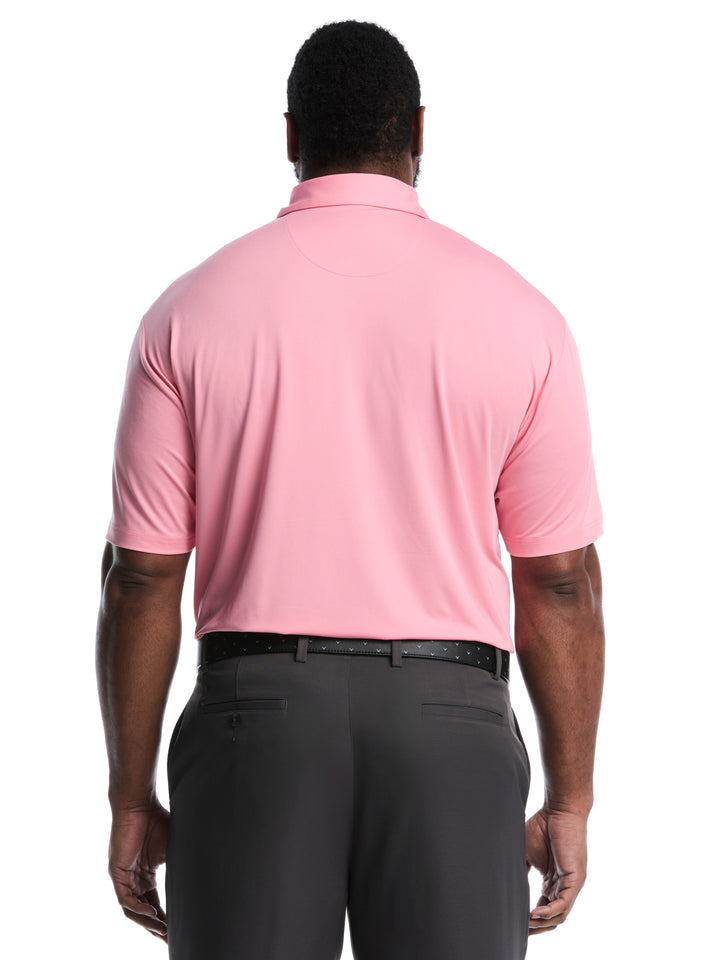 Big & Tall Micro Hex Golf Polo