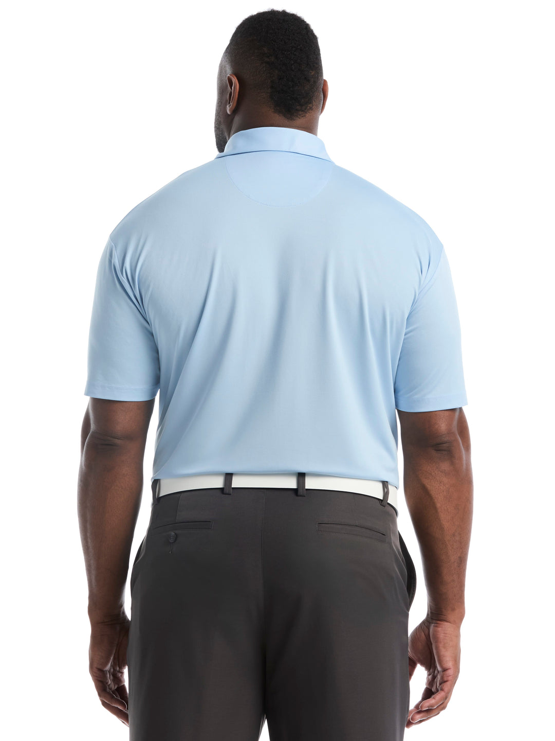 Big & Tall Micro Hex Golf Polo