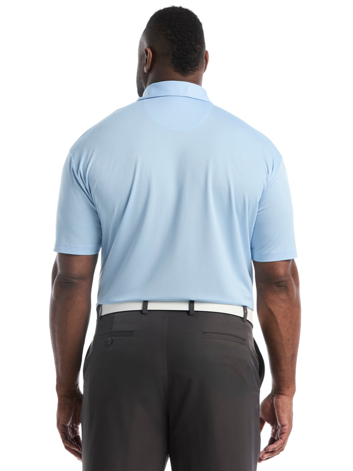 Big & Tall Micro Hex Golf Polo