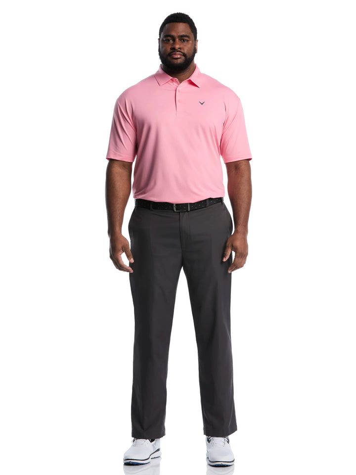 Big & Tall Micro Hex Golf Polo