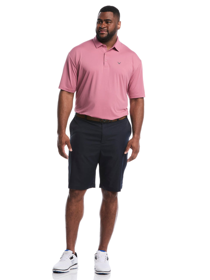 Big & Tall Micro Hex Golf Polo