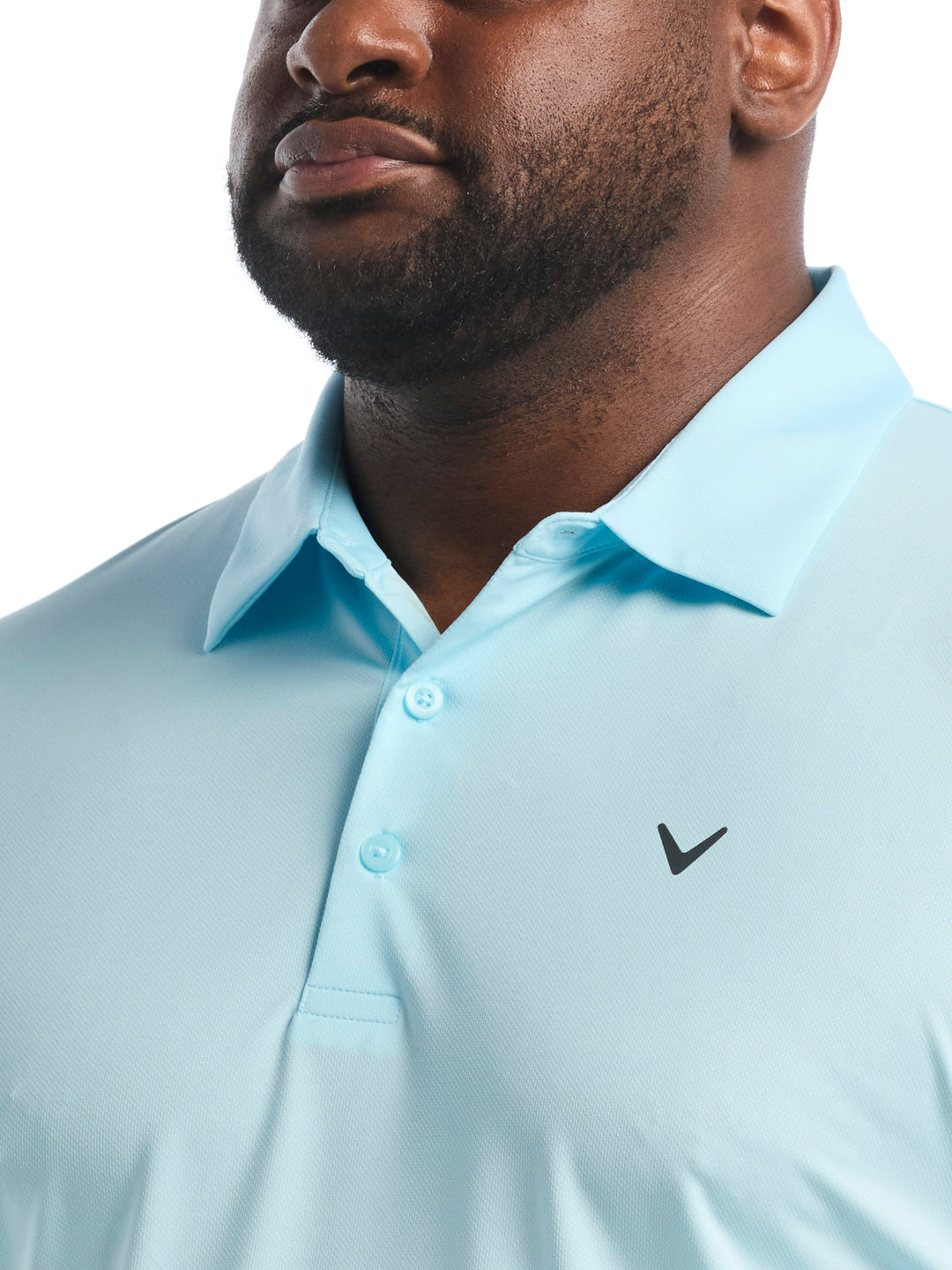 Big & Tall Micro Hex Golf Polo
