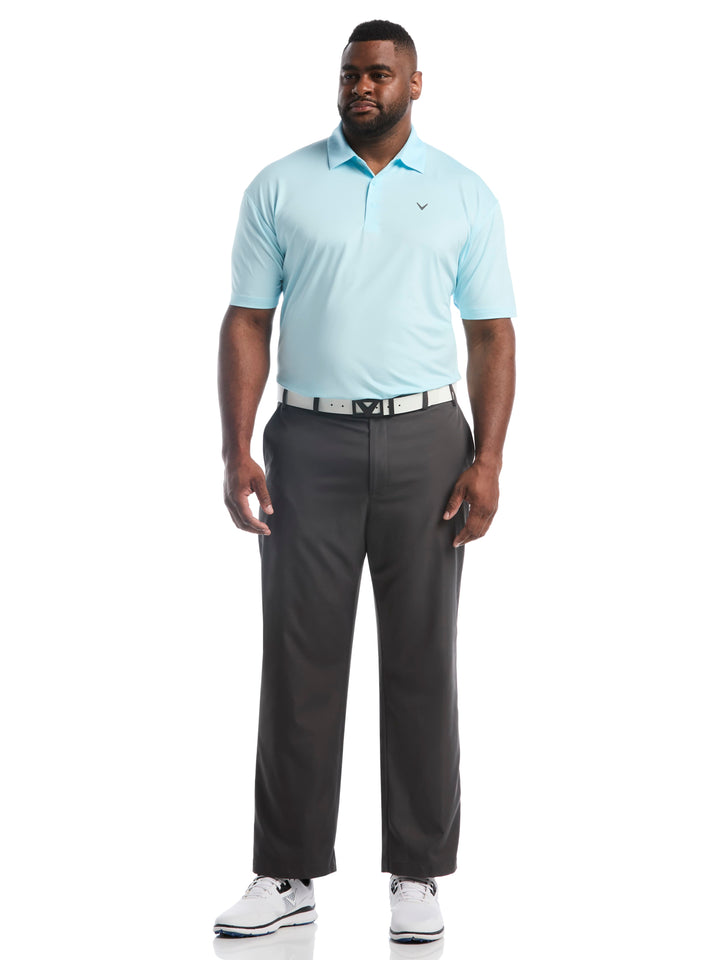 Big & Tall Micro Hex Golf Polo