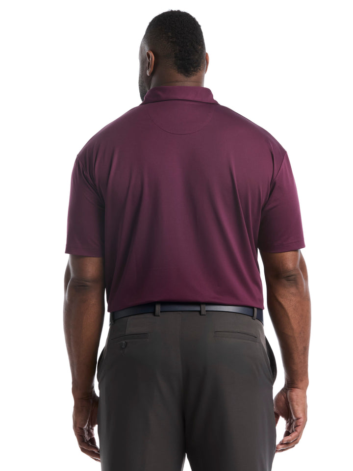 Big & Tall Micro Hex Golf Polo