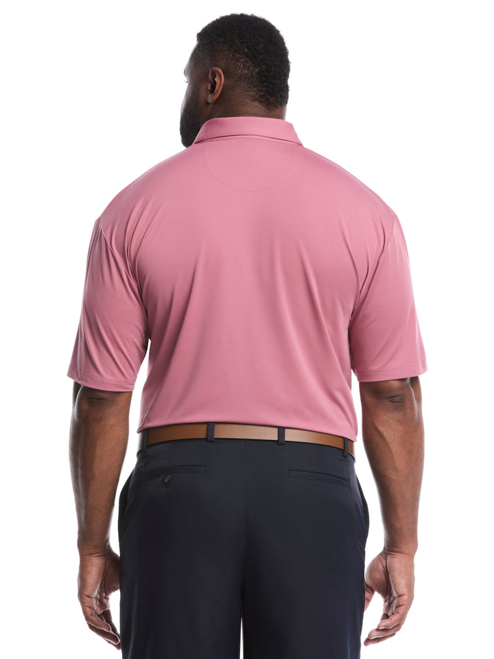 Big & Tall Micro Hex Golf Polo