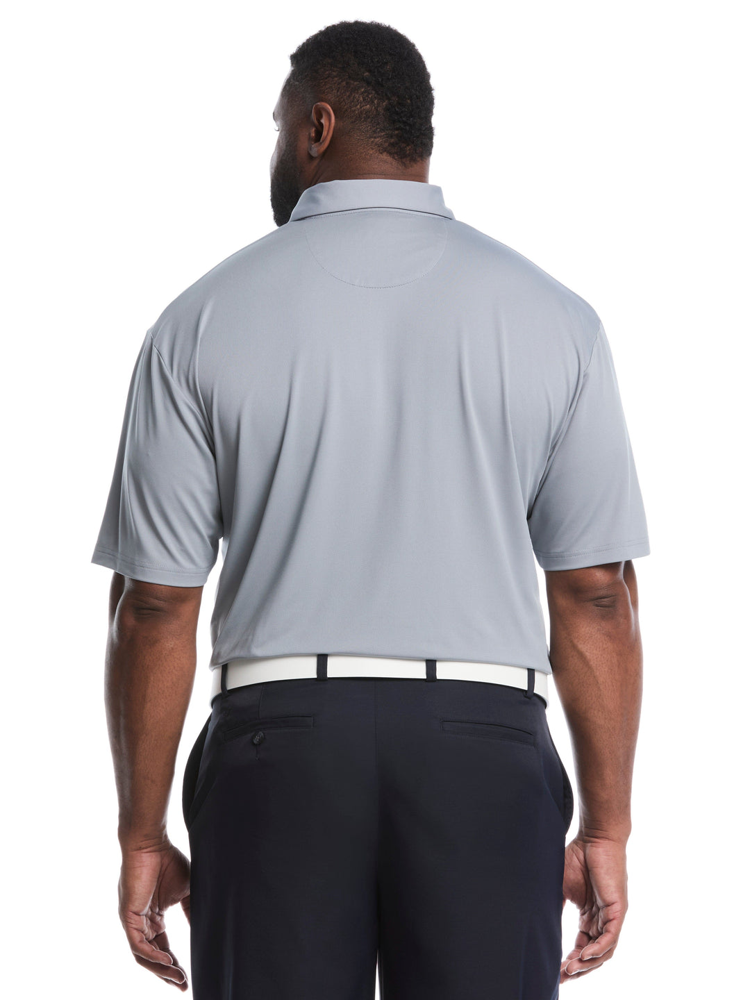 Big & Tall Micro Hex Golf Polo