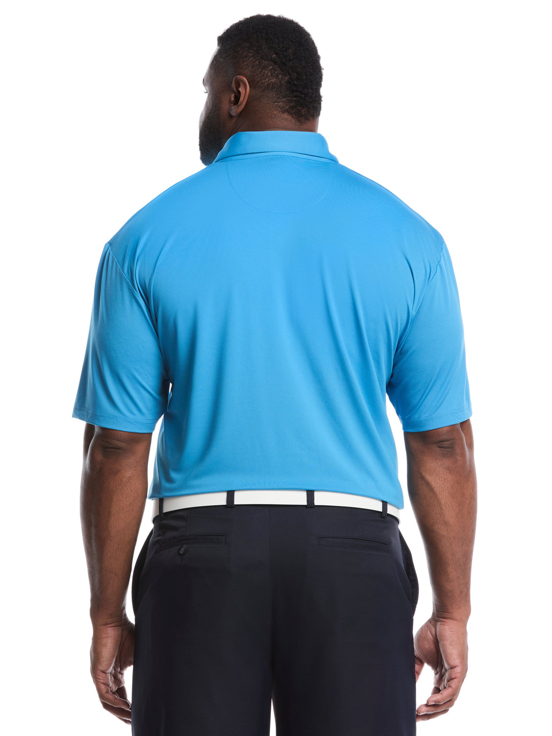 Big & Tall Micro Hex Golf Polo