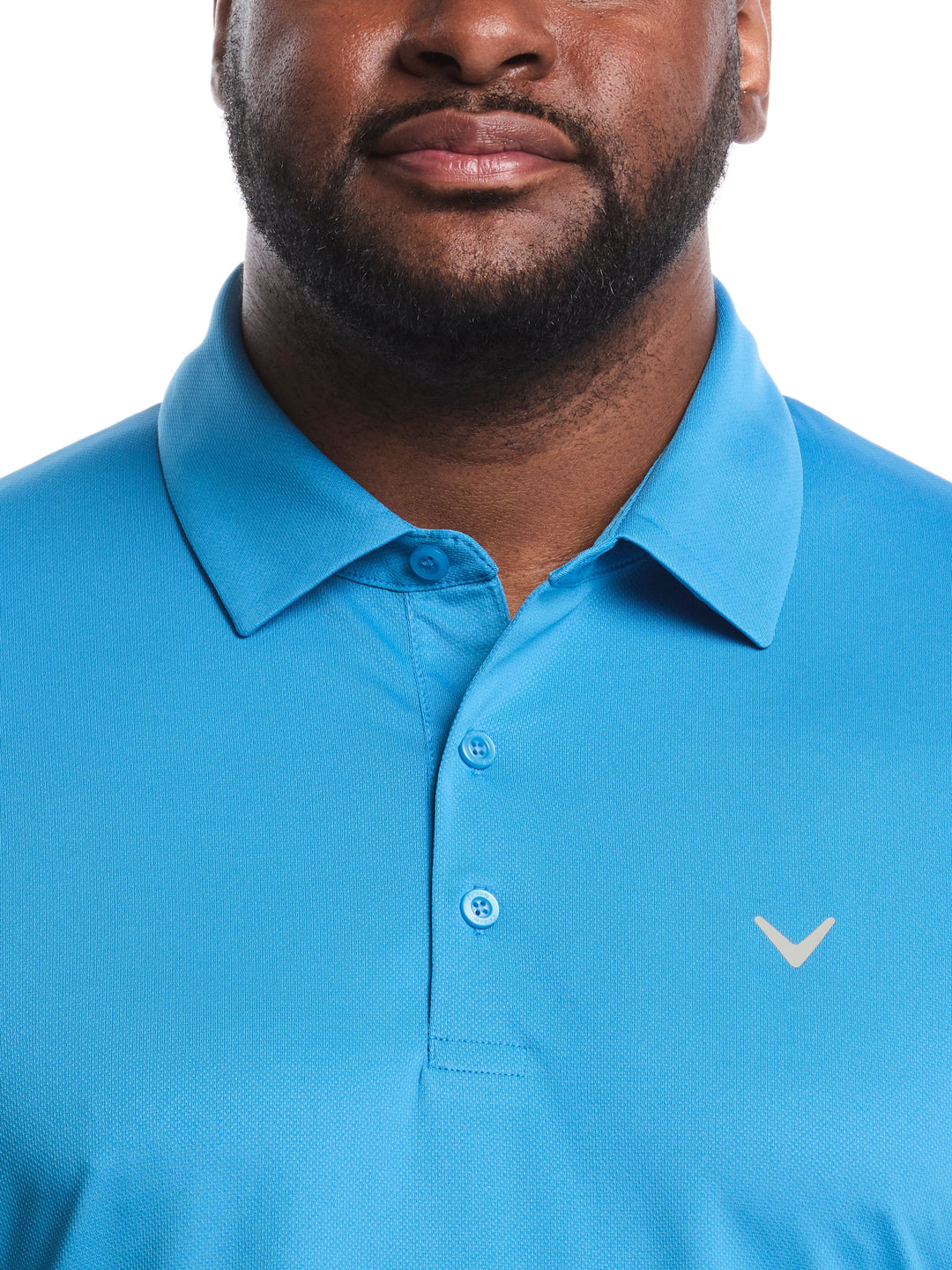 Big & Tall Micro Hex Golf Polo