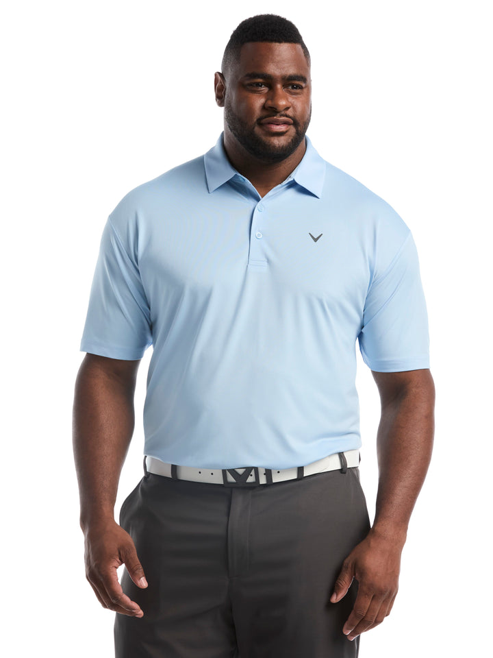 Big & Tall Micro Hex Golf Polo