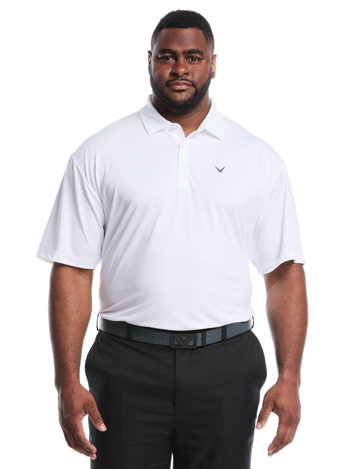 Big & Tall Micro Hex Golf Polo