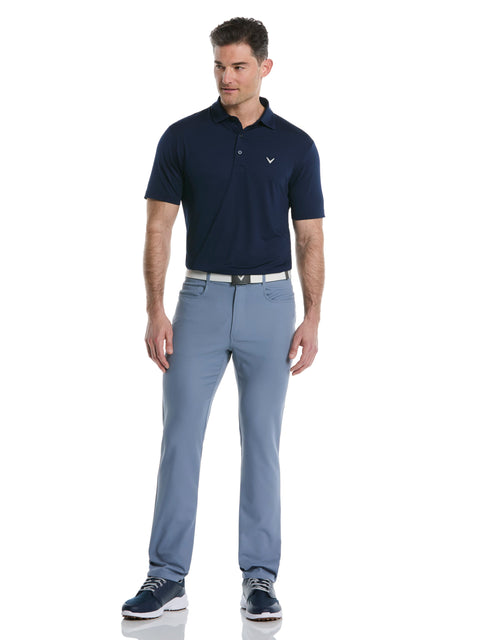 Big & Tall Micro Hex Solid Polo