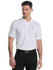 Big & Tall Micro Hex Solid Polo