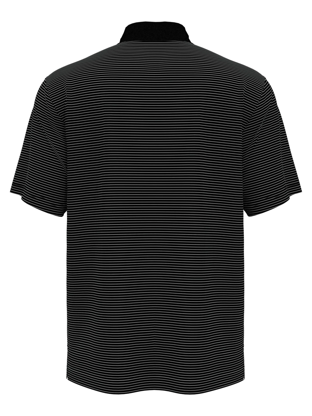 Big & Tall Micro Stripe Polo (Caviar) 