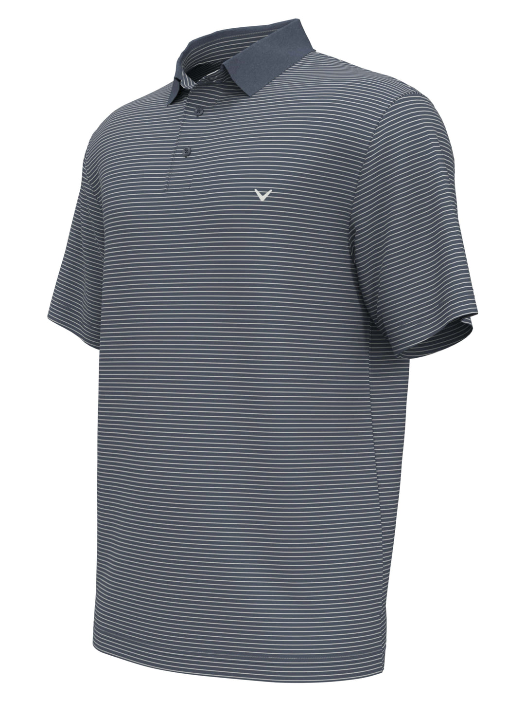 Big & Tall Micro Stripe Polo (Flint Stone) 