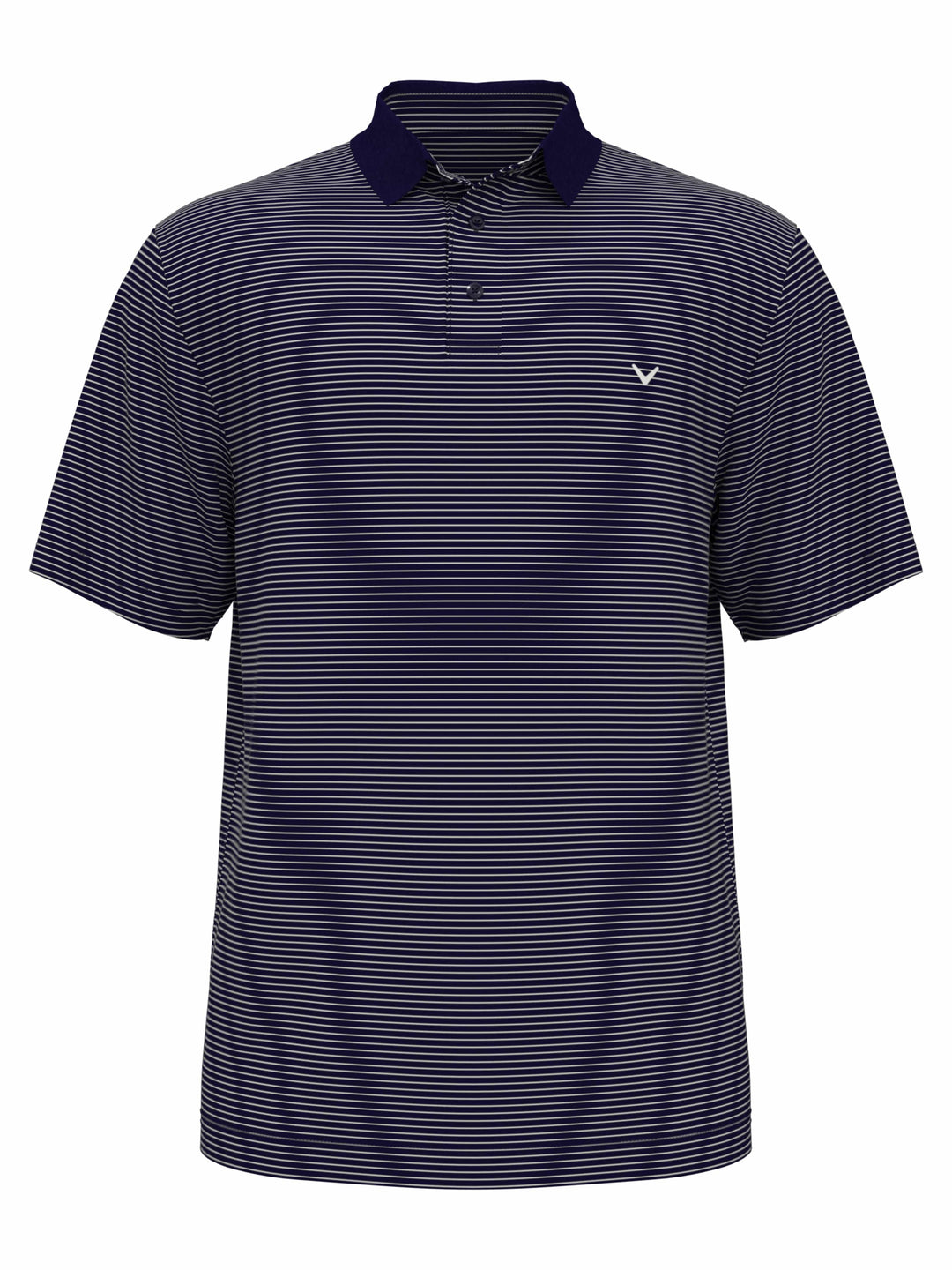 Big & Tall Micro Stripe Polo (Peacoat) 
