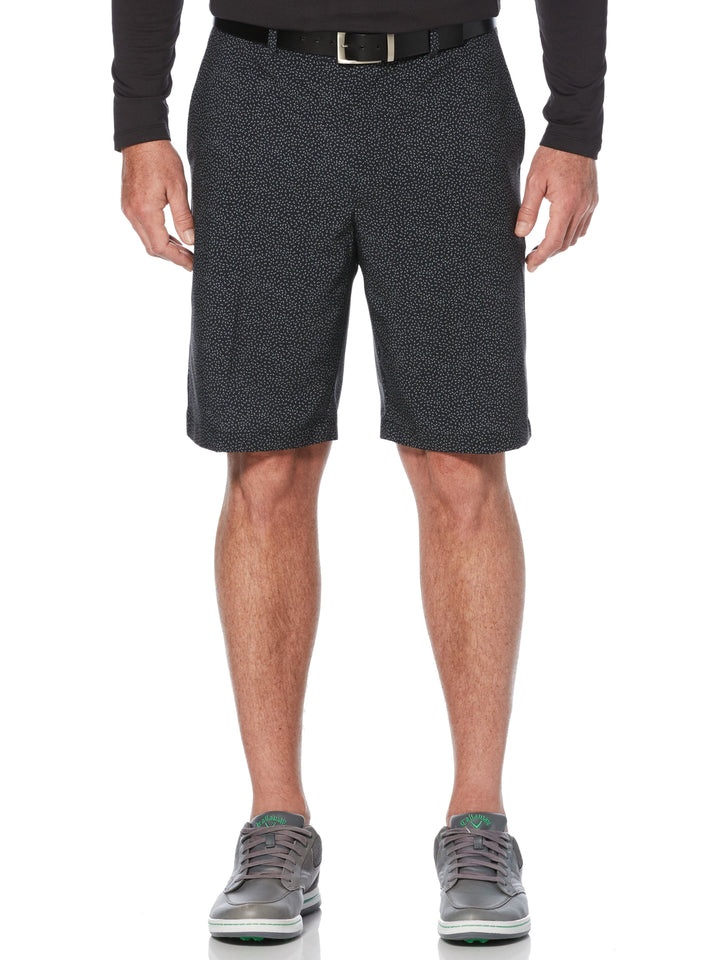 Big & Tall Mini Chevron Print Short