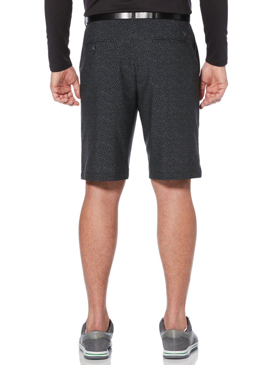 Big & Tall Mini Chevron Print Short