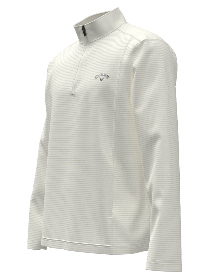 Big & Tall Ottoman Quarter Zip (White Onyx)