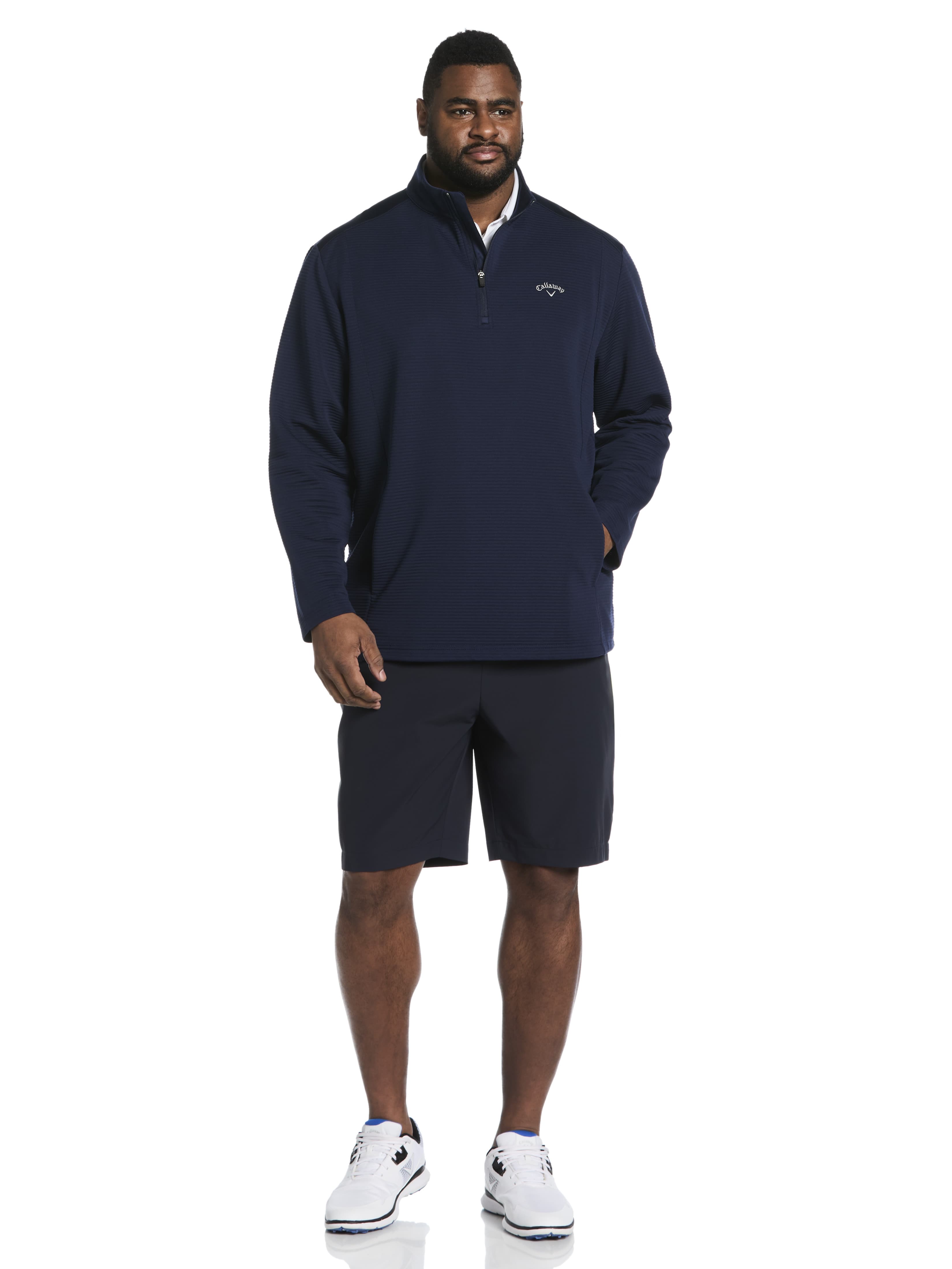 Big & Tall Ottoman Quarter Zip – Golf Apparel Shop