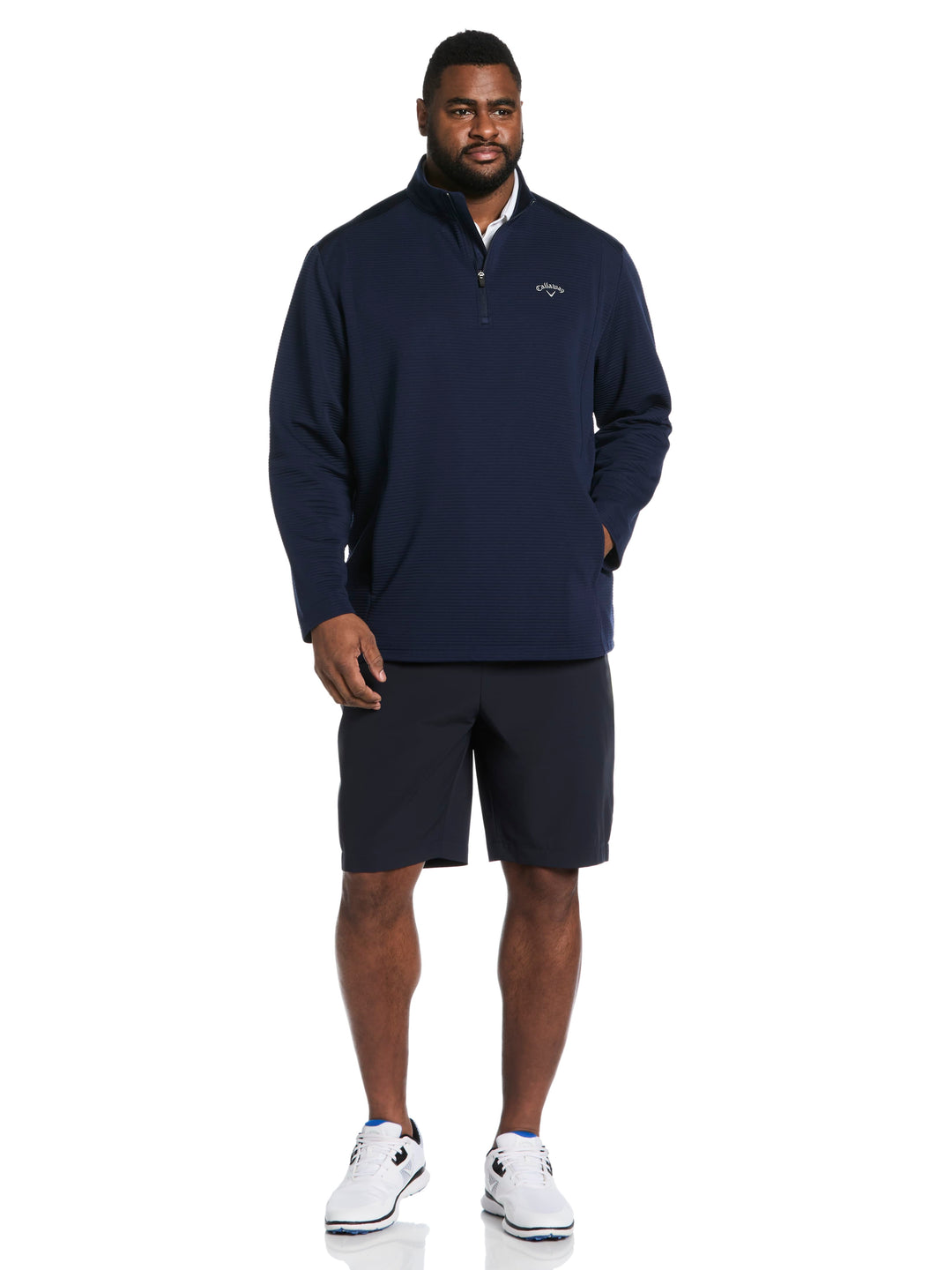 Big & Tall Ottoman Quarter Zip