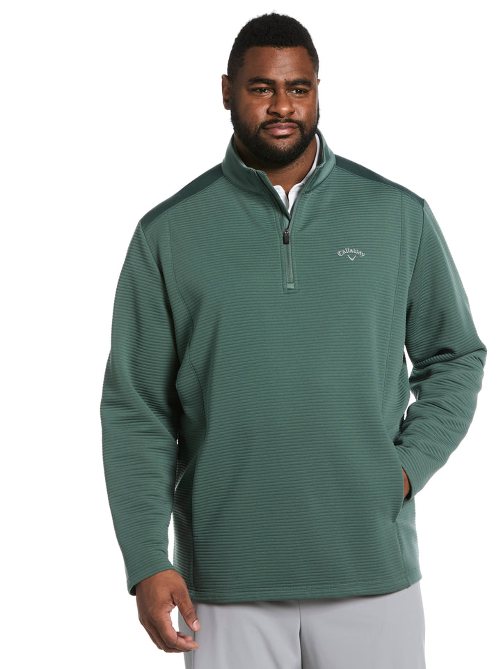 Big & Tall Ottoman Quarter Zip