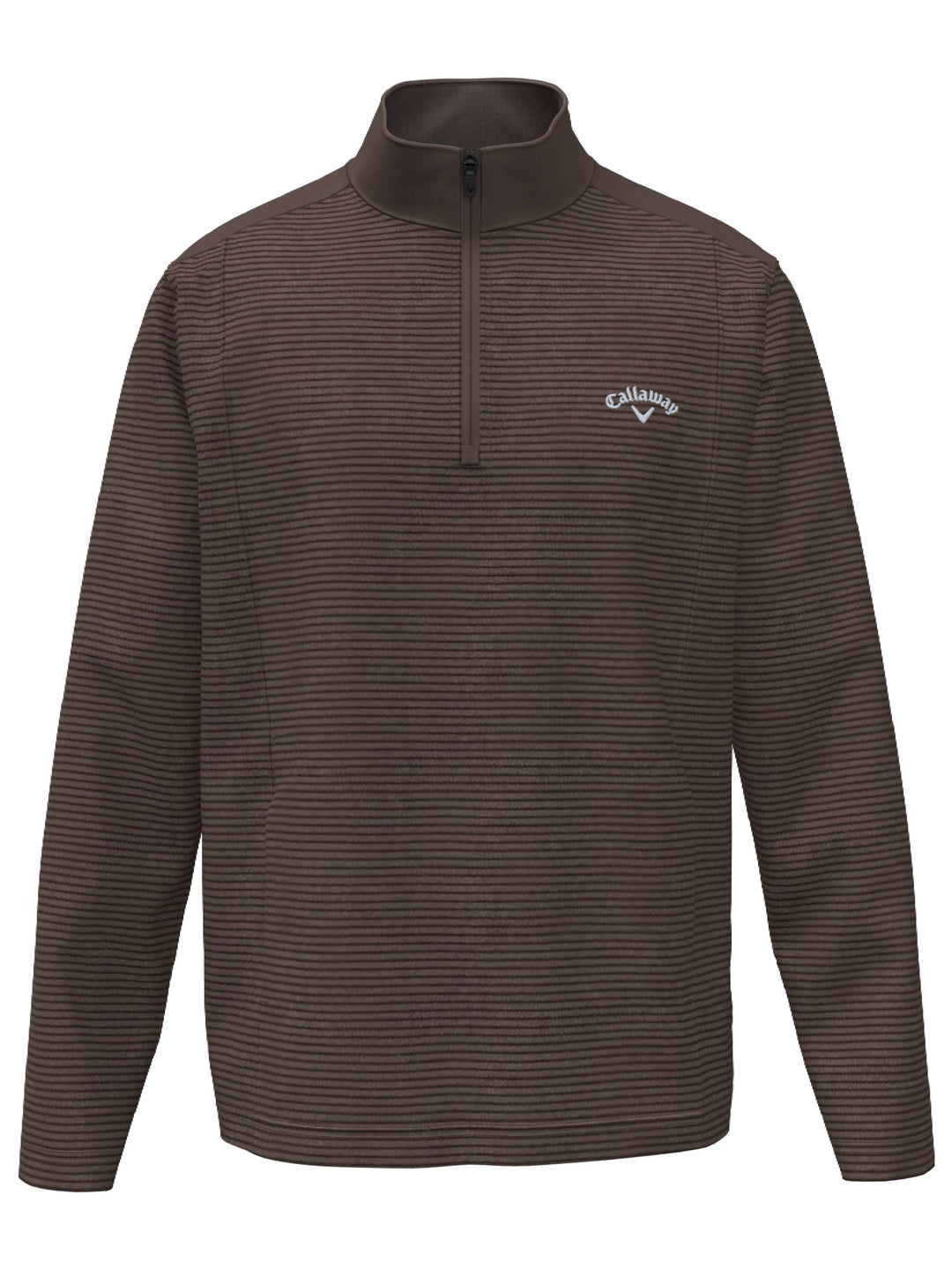 Big & Tall Ottoman Quarter Zip (Hot Fudge)