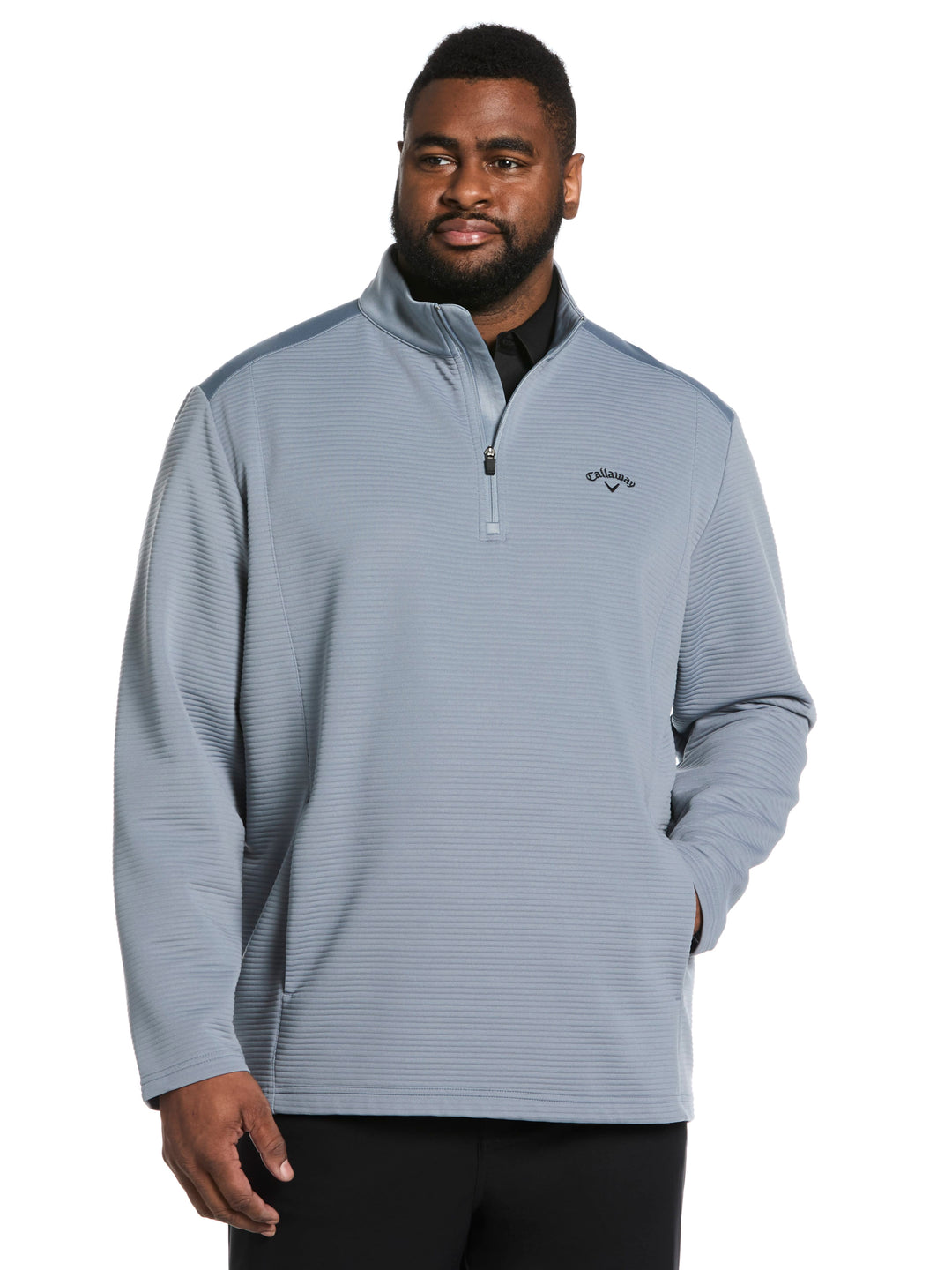 Big & Tall Ottoman Quarter Zip