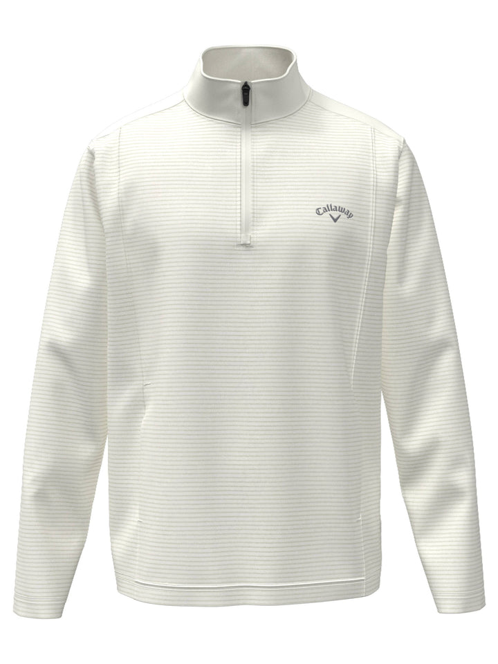 Big & Tall Ottoman Quarter Zip (White Onyx)