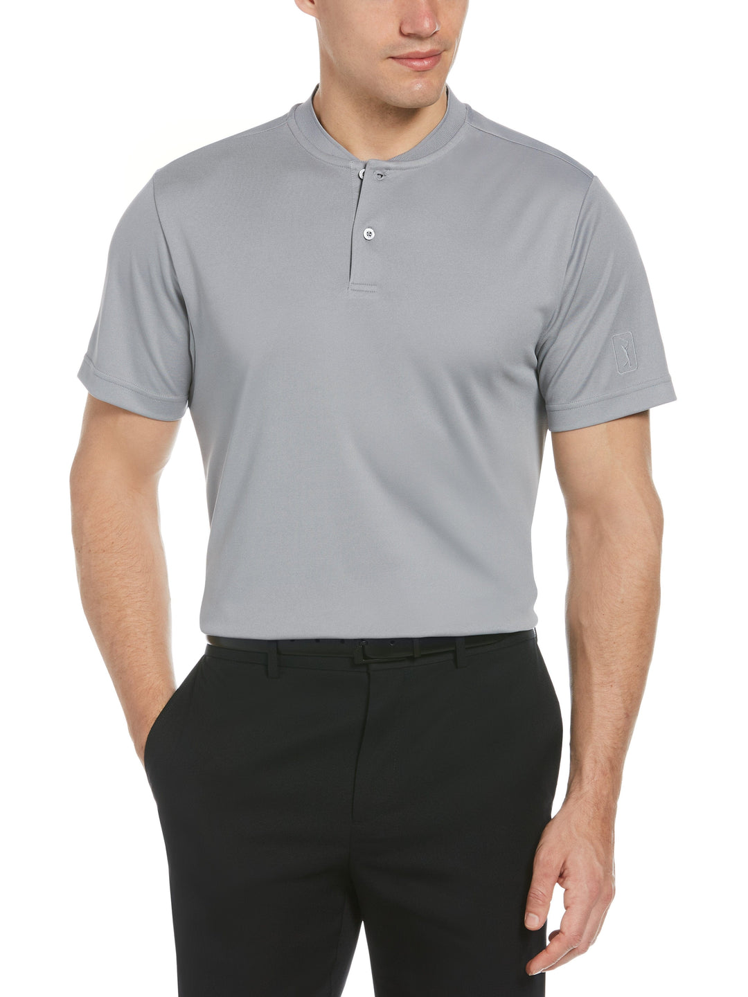 Big & Tall Pique Polo with Casual Collar