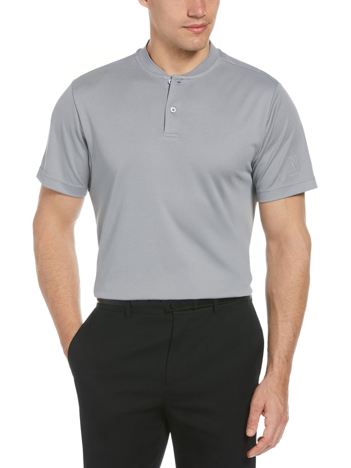 Big & Tall Pique Polo with Casual Collar