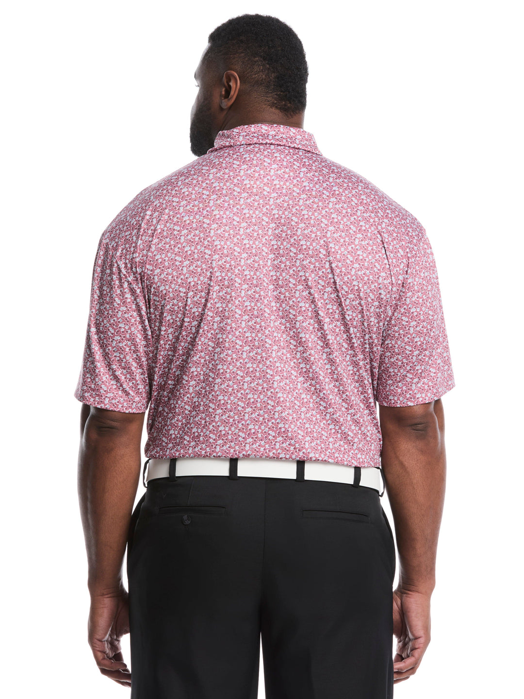 Big & Tall Polaroid Confetti Print Polo