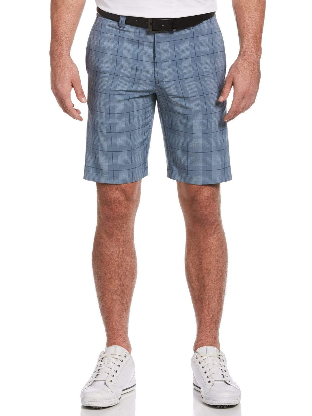 Big & Tall Printed Plaid Short