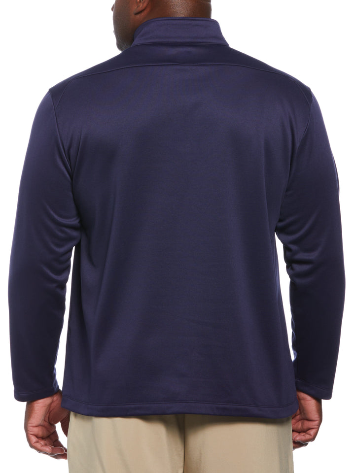 Mens 1/4 Zip Pullover (Peacoat) 