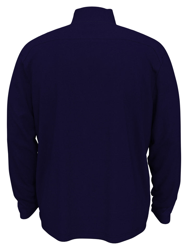 Mens 1/4 Zip Pullover (Peacoat) 