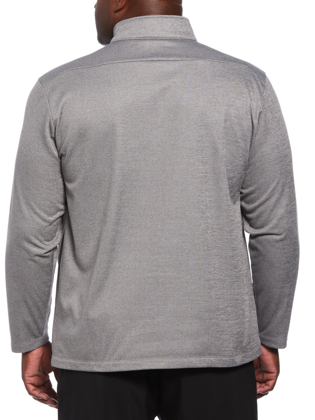 Mens 1/4 Zip Pullover (Medium Grey Heather) 
