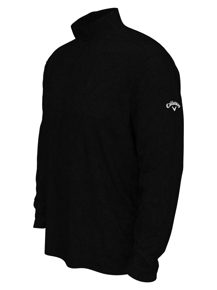 Mens 1/4 Zip Pullover (Caviar) 