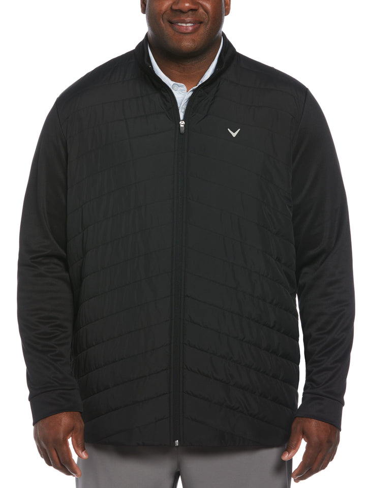 Big & Tall Quilted Golf Jacket