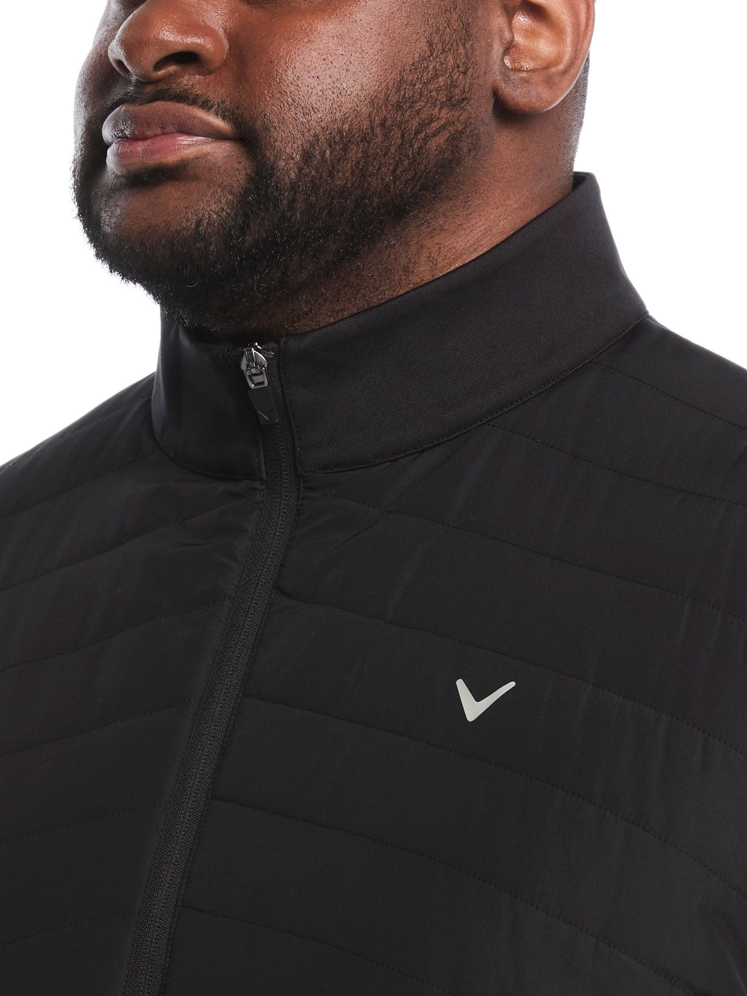 Big & Tall Quilted Golf Puffer Vest