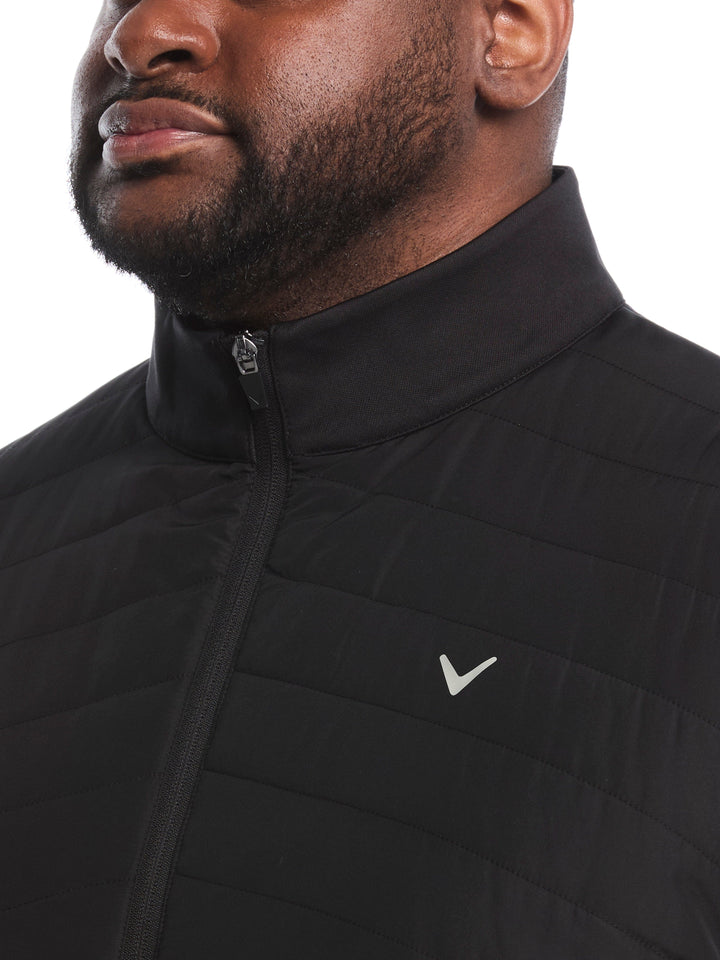 Big & Tall Quilted Golf Puffer Vest